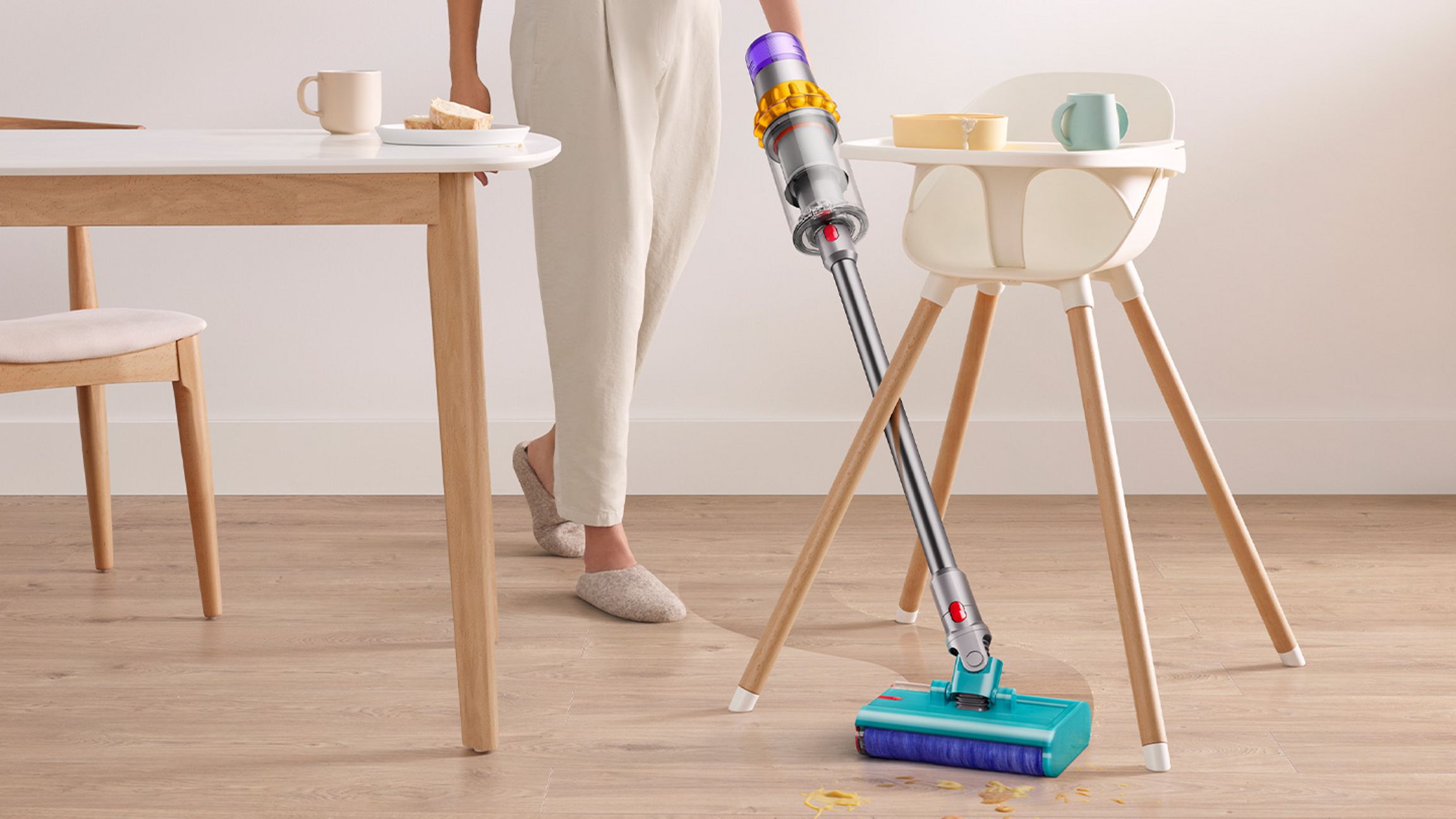 Dyson V15s Detect Submarine™ wet and dry vacuum cleaner (Yellow/Nickel)